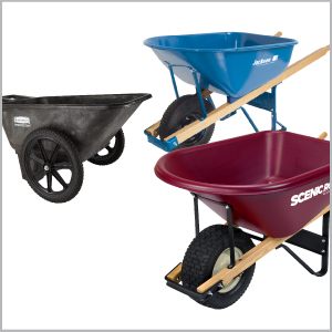 Garden Carts & Wheelbarrows