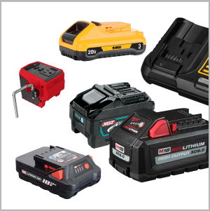 Power Tool Batteries & Chargers