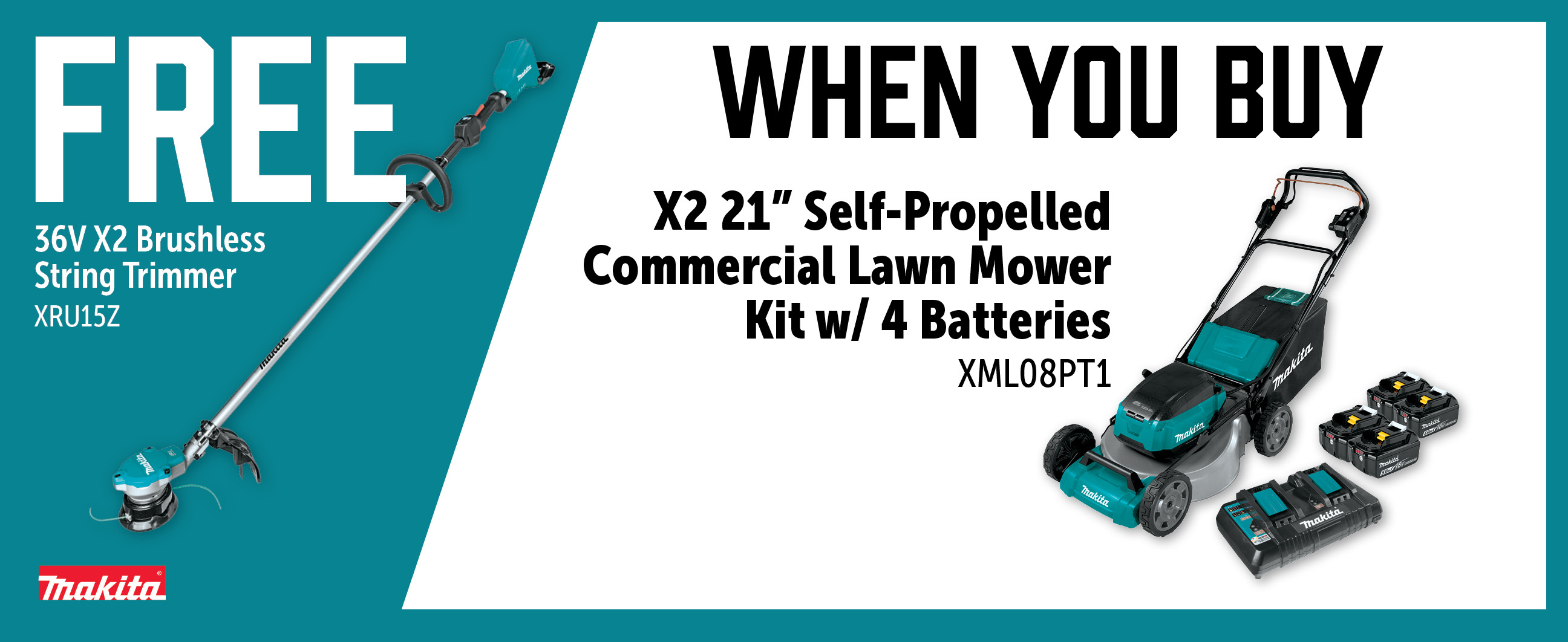 Makita May-Jul: Buy a XML08PT1 and Get a Free XRU15Z