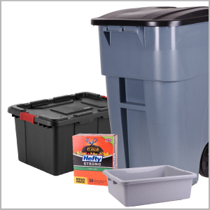 Trash Cans & Storage