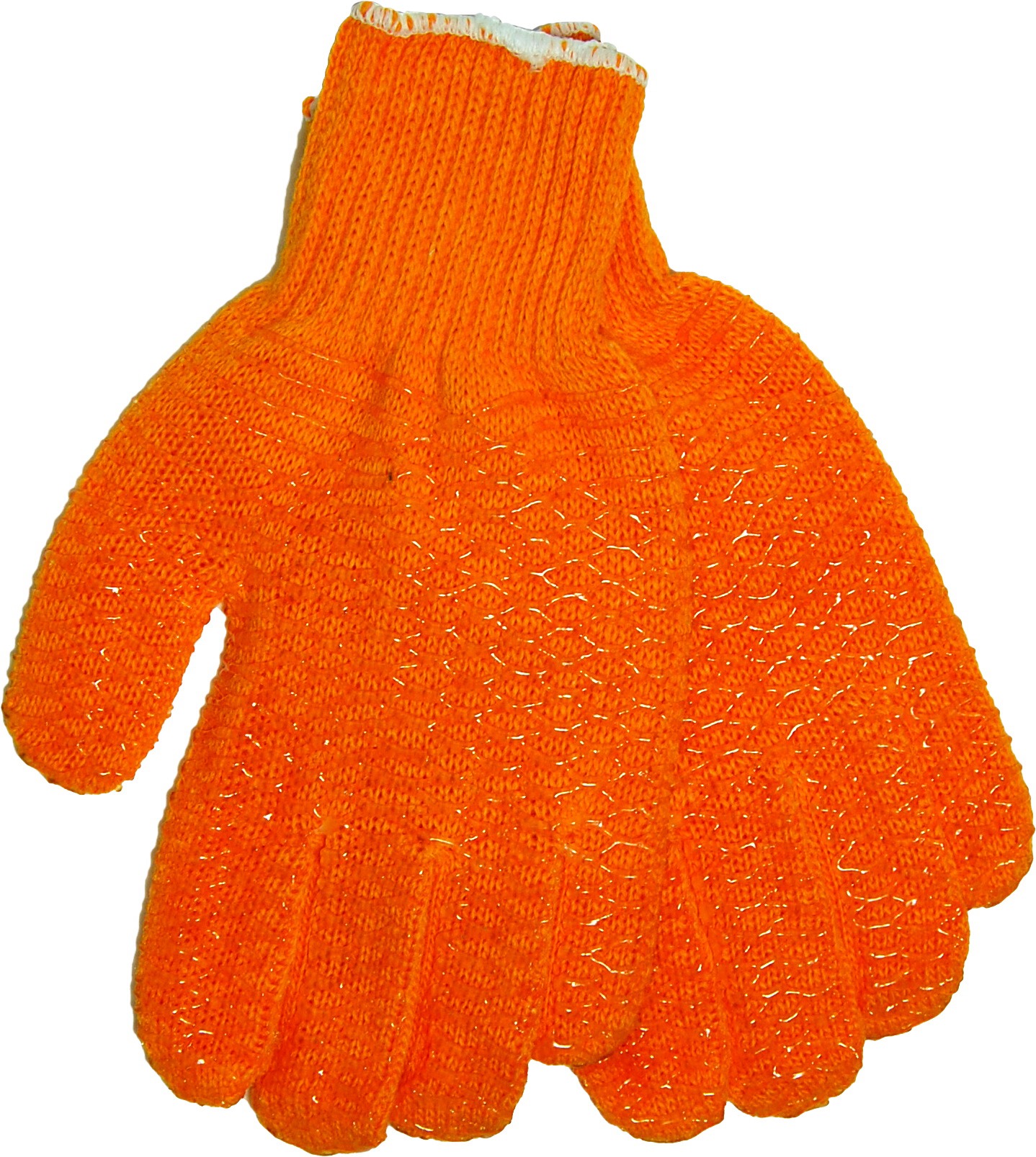 Liberty Safety L PVC Orange Coated Seamless Gloves