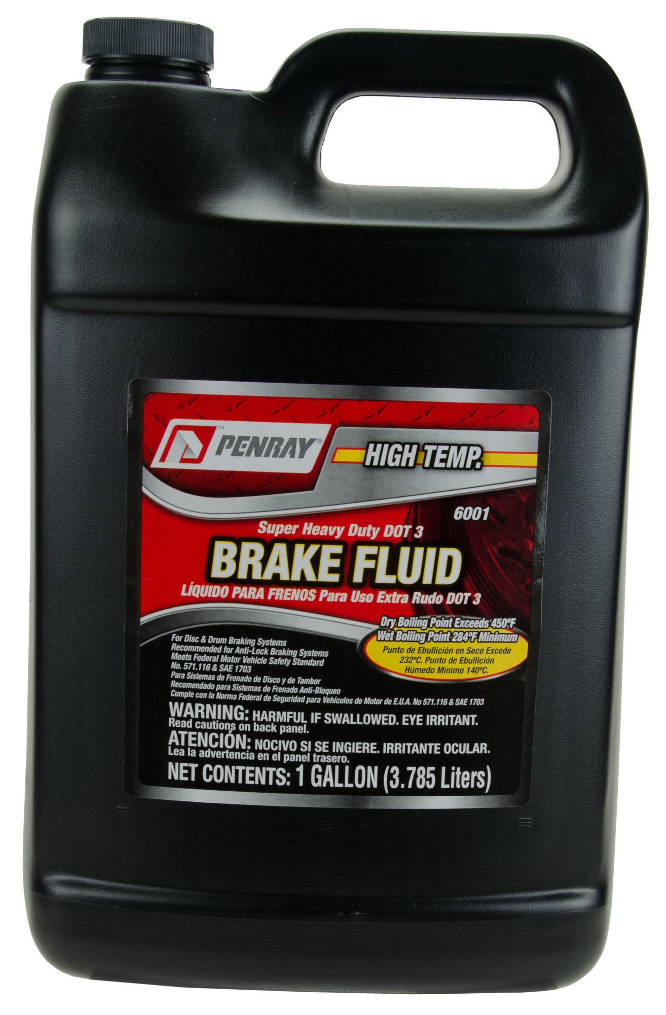 Penray 1 gal Amber Slight Petroleum Brake Fluid