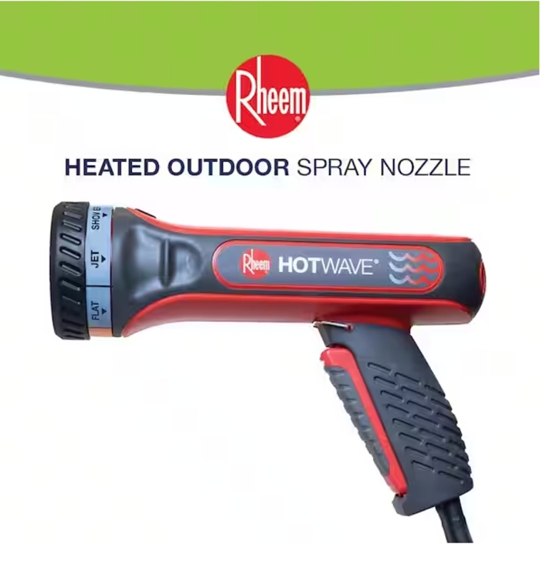 美品✨HeadWayHYG-038 Rheem HotWave HTW018120 Multi-Purpose Hose Sprayer, 5/8 in, Plug