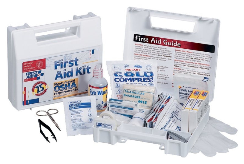 First Aid Only 223-U First Aid Kit, 107-Piece, Includes: (50) 3/4 in x ...
