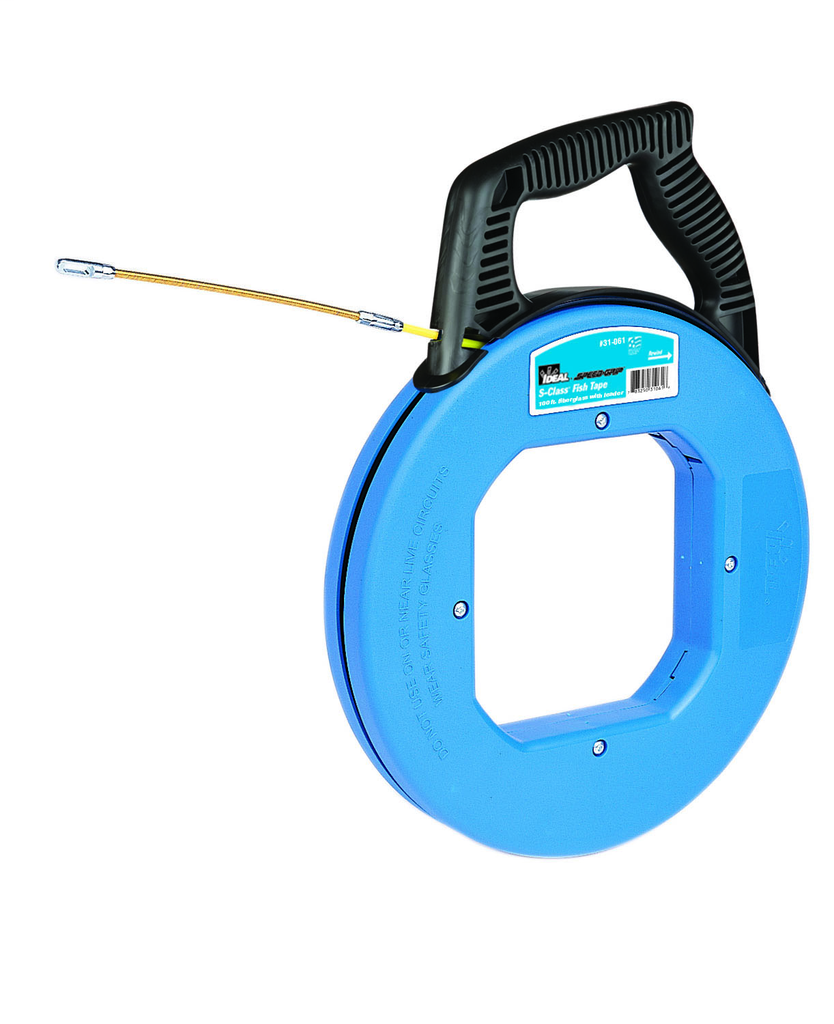 Ideal Industries 100' S-Class® Fiberglass Fish Tape w/Leader & Tuff ...