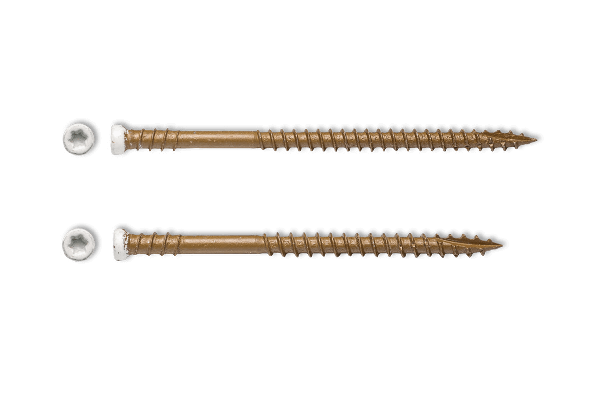Big Timber #8 x 3 In. Finish Screw With Reverse Thread (109 Ct., 1