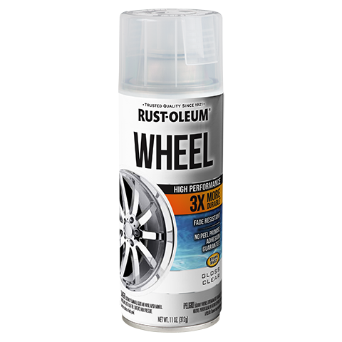 Rust-Oleum Automotive High Performance Wheel Coat (Clear) 11 oz