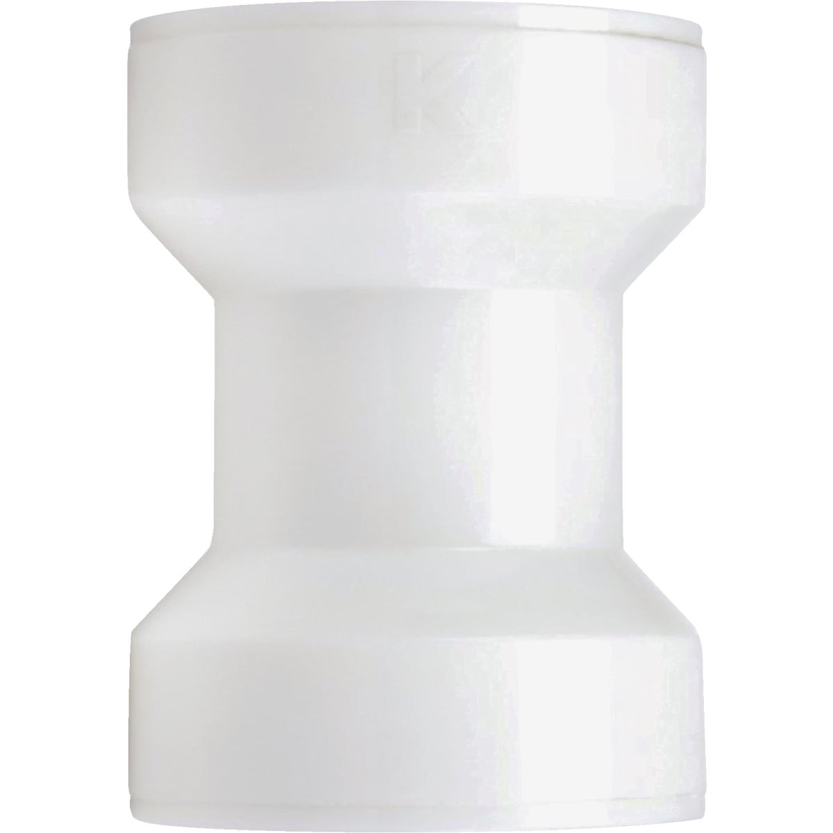 Keeney InstaPlumb 11/2 In. White Plastic Straight Coupling
