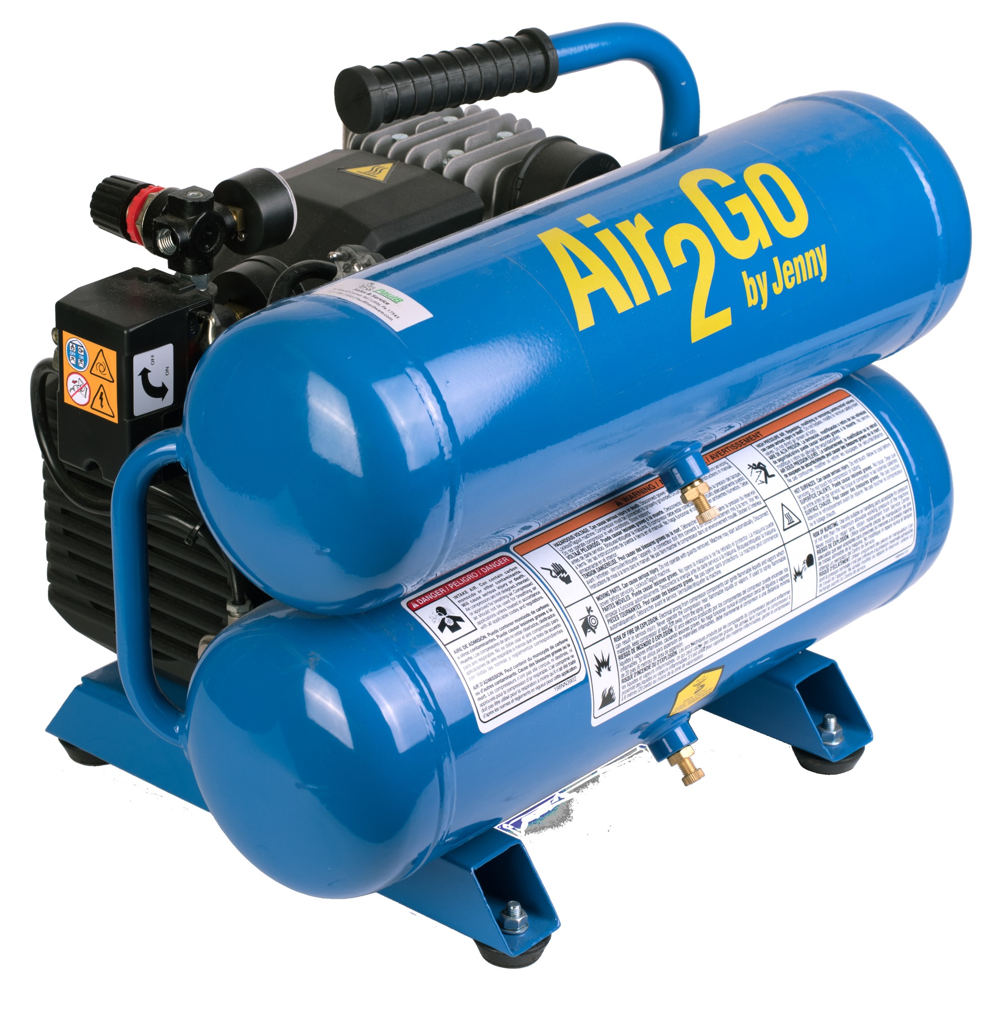 Jenny® 115 V 2 hp 1 Air Compressor