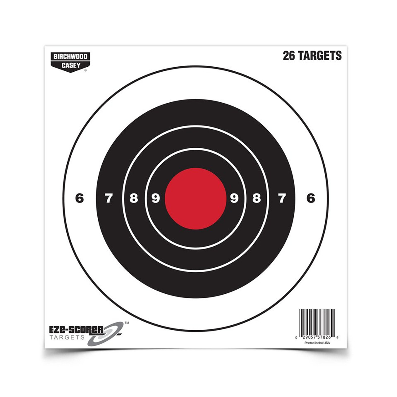 Birchwood Casey Eze-Scorer™ Bull's-Eye Target (26pk) 8 in.