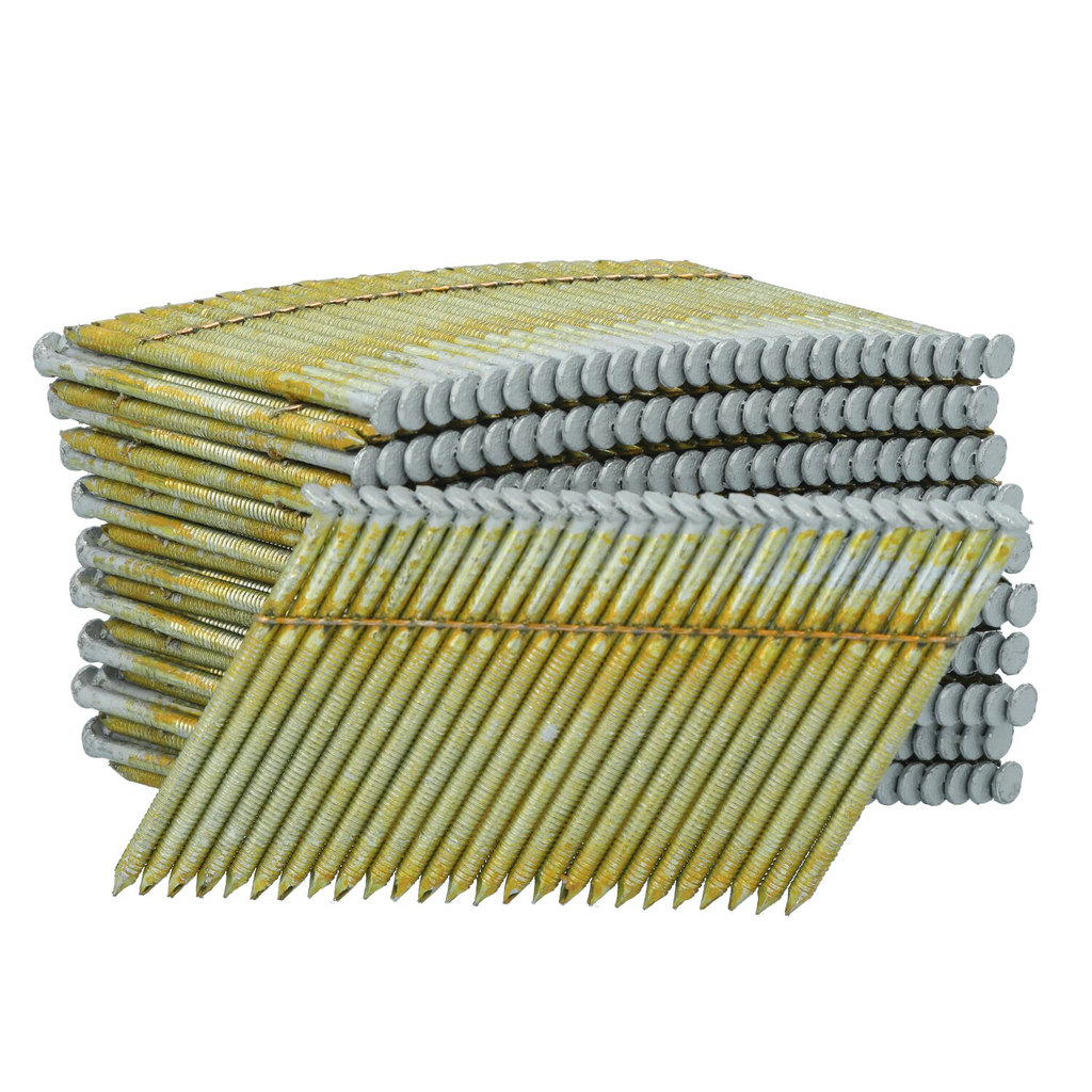 Bostitch Framing Nails, Wire Weld, Galvanized, Ring Shank, 28