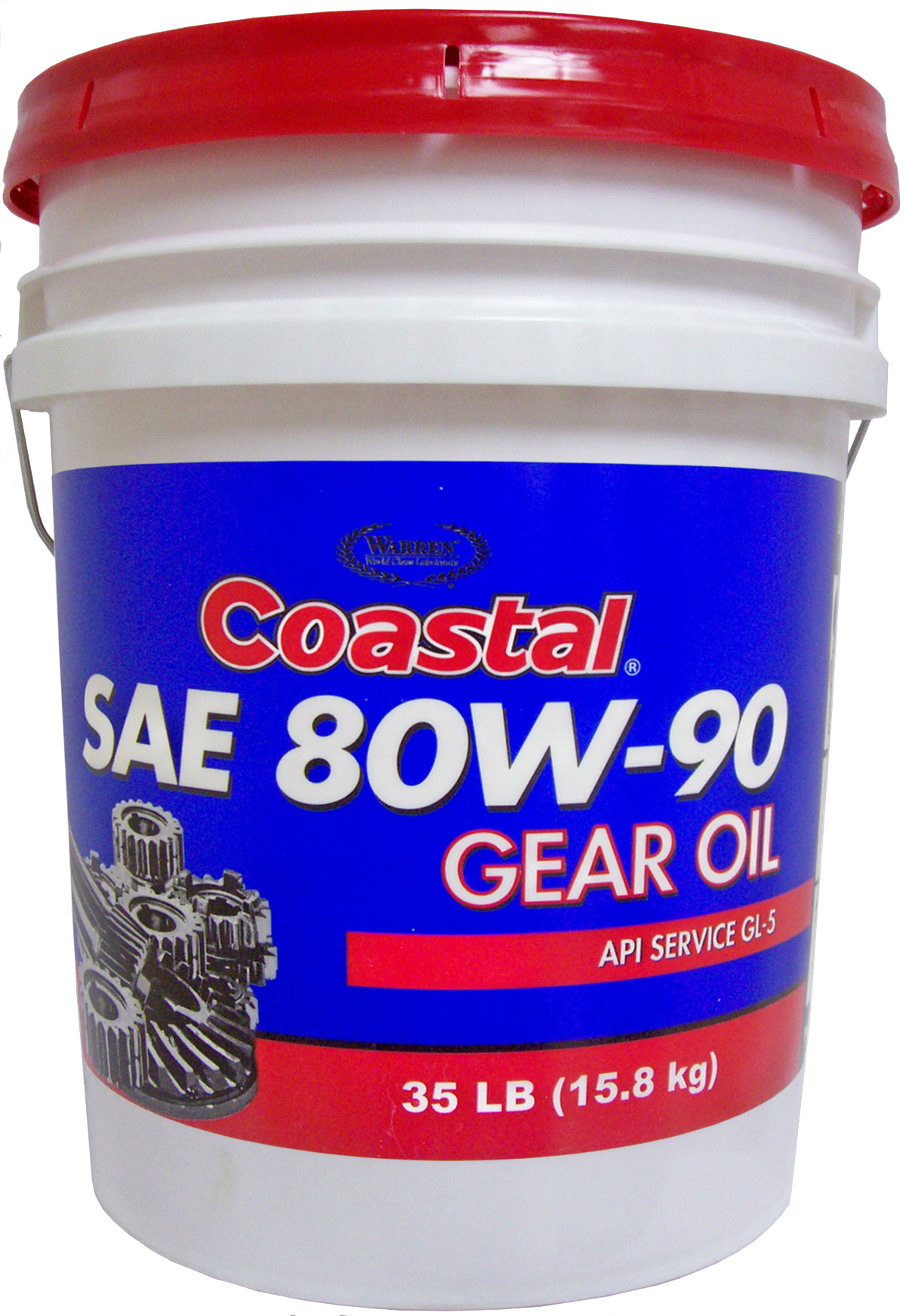 Warren Oil Coastal SAE 80W-90 Gear Oil - 5 gal