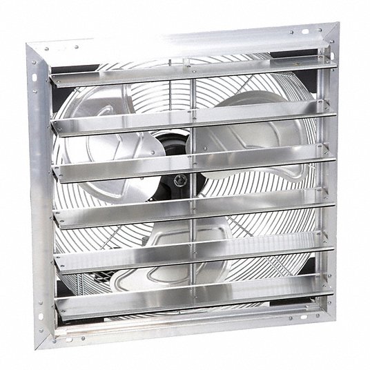 Airmaster Fan 115V Shutter-Mounted Exhaust Fan - 10 in.