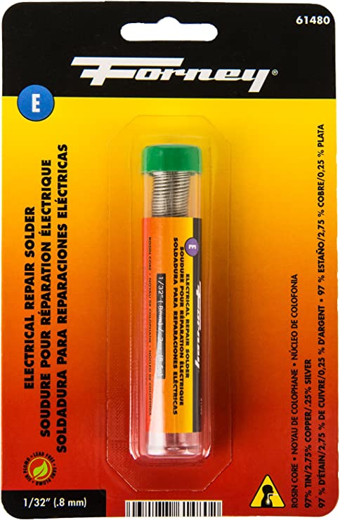 Forney 1 oz 1/32 in White Rosin Core Electrical Repair Solder Wire