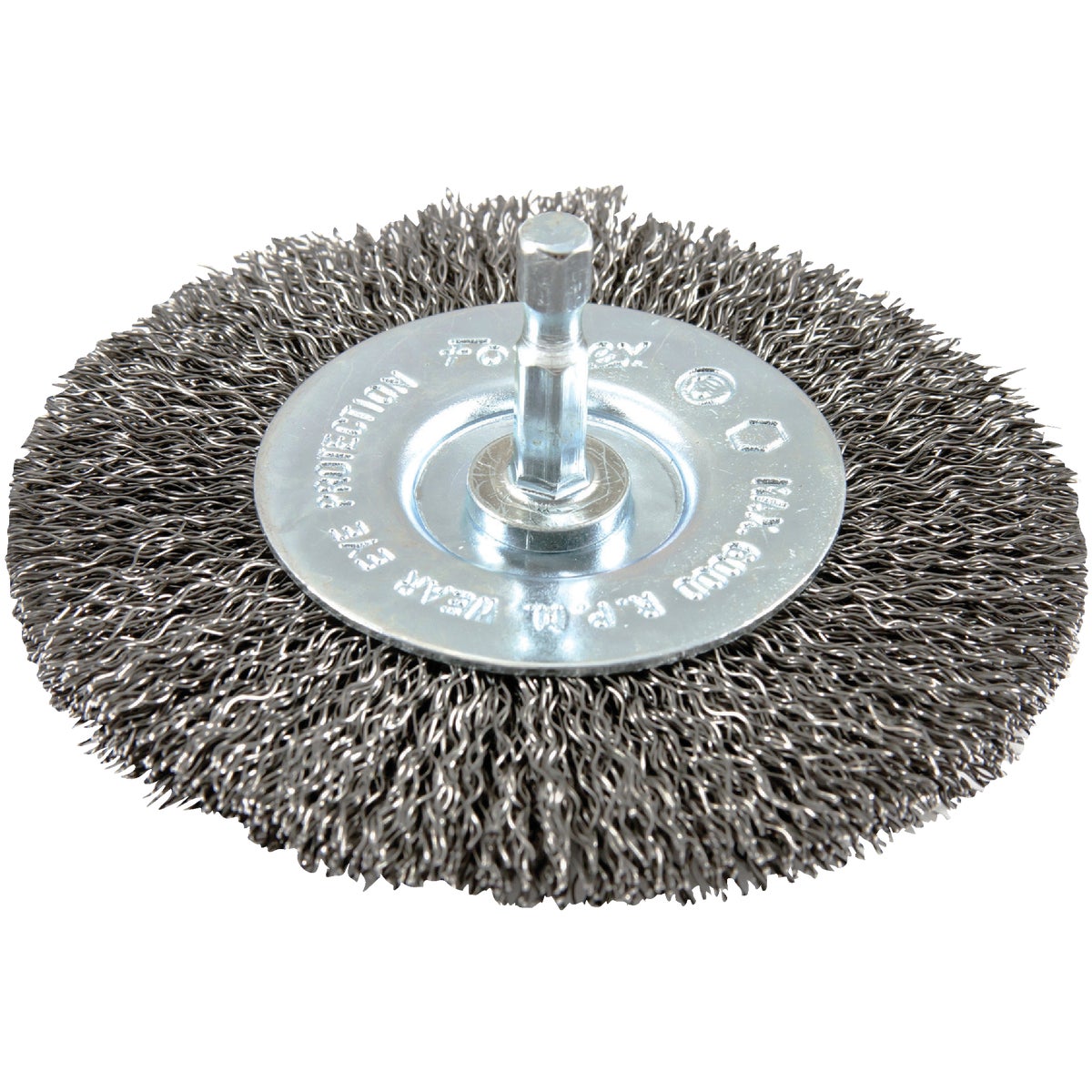 Forney 13-11/16" Crimped Steel Wire Brush – Heavy-Duty Cleaning Tool