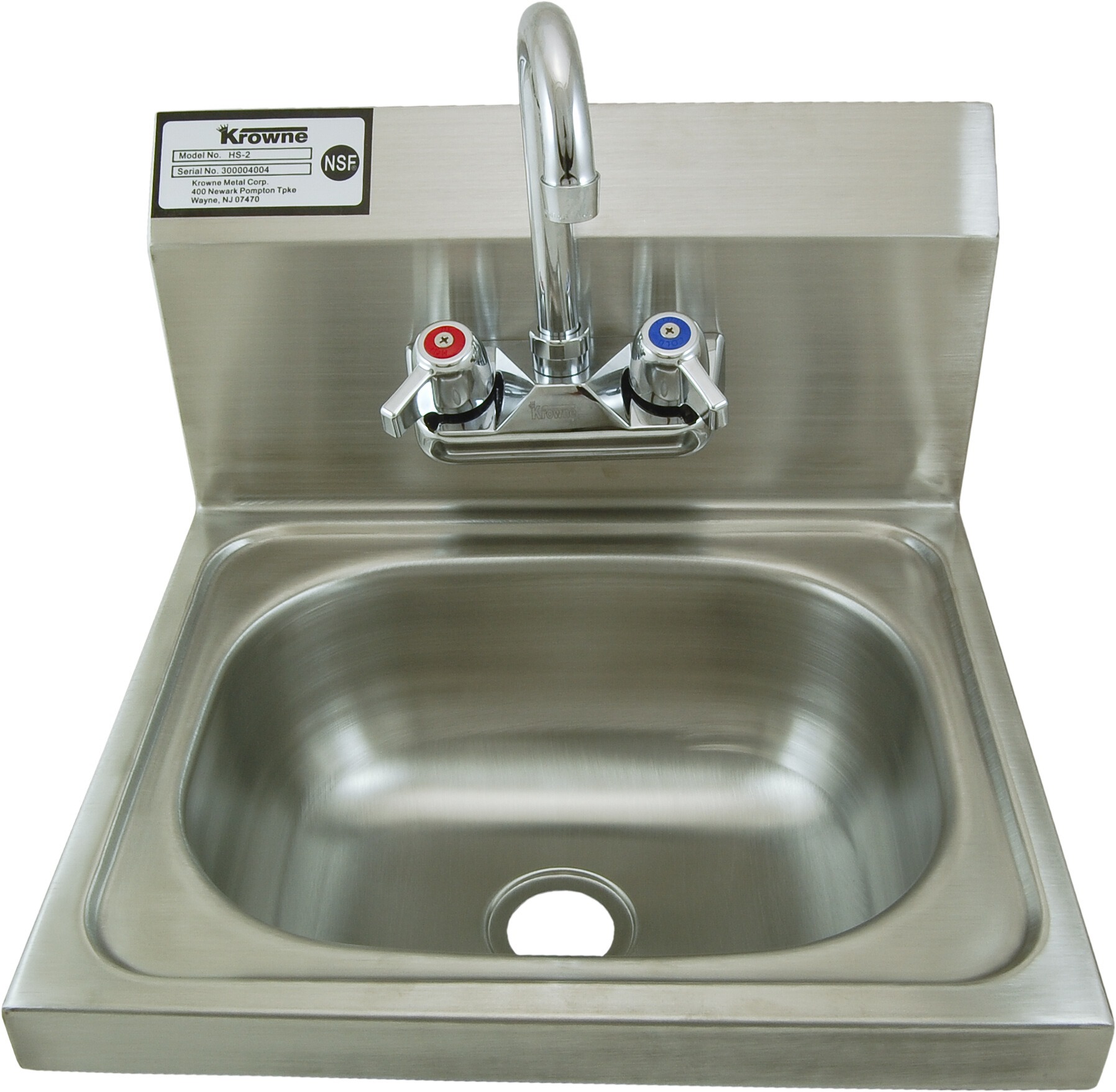 「高評価！」注目のレビュ 14 x D in 15 x W in 16 Krowne in Sink Hand SS Wall H その他