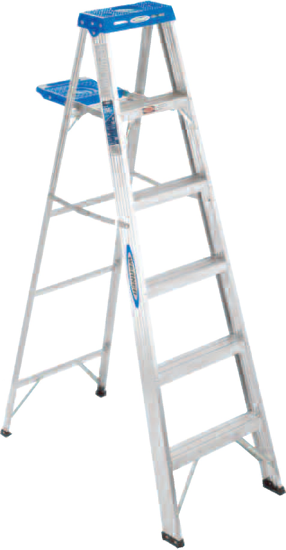 Werner Type I Aluminum Step Ladder - 3 ft
