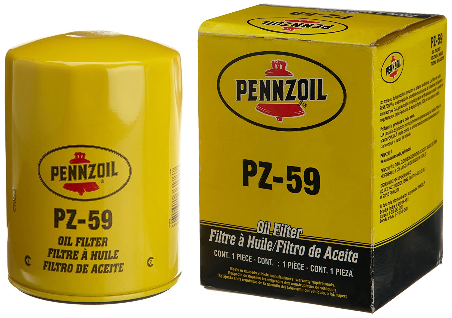 Pennzoil PZ59 Oil Filter