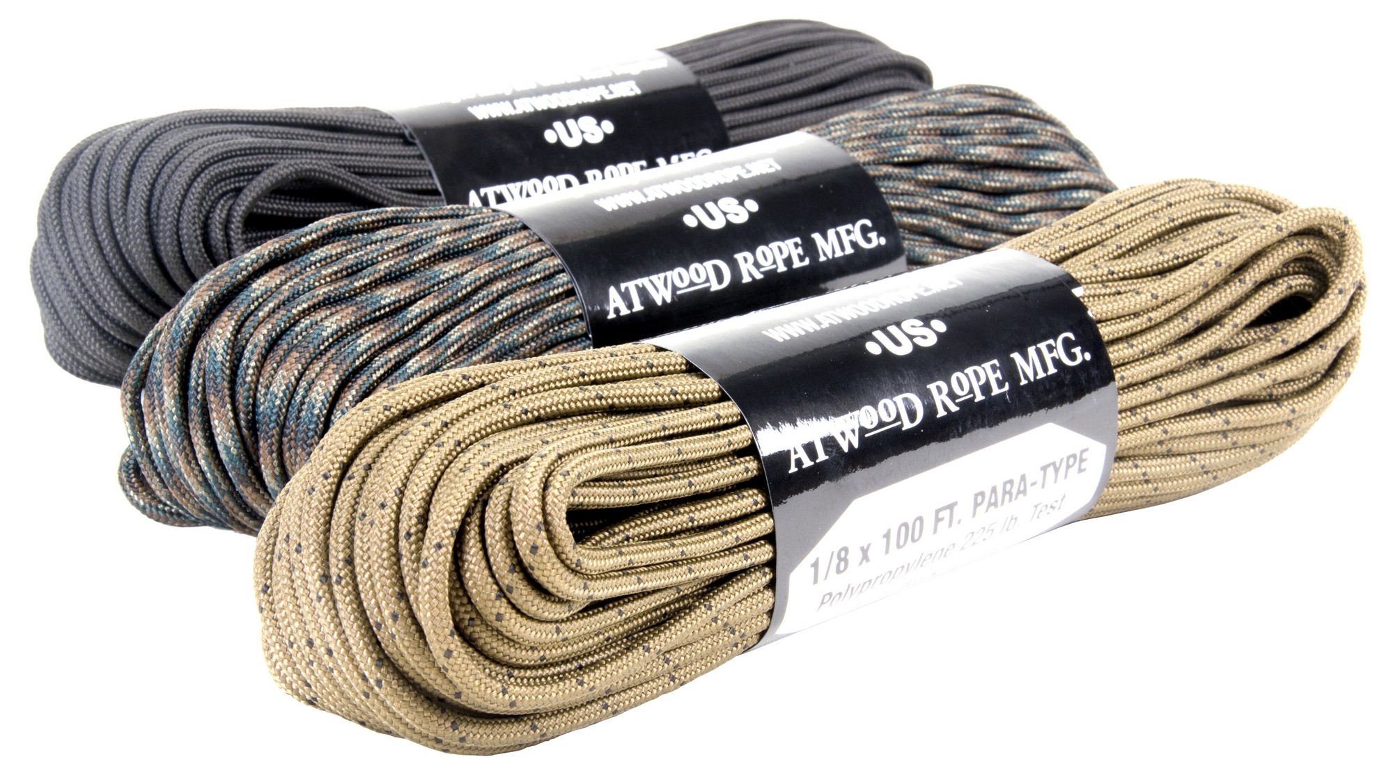 Atwood Rope MFG 1/8 in 100 ft Polyester Rope