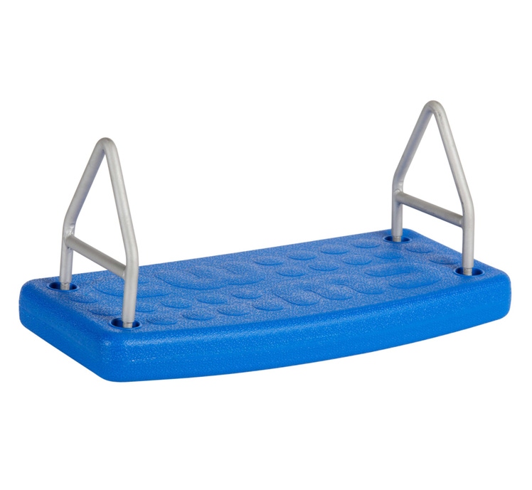 CHILDWORKS® Plastic Flat Swing Seat (Blue) 20 in