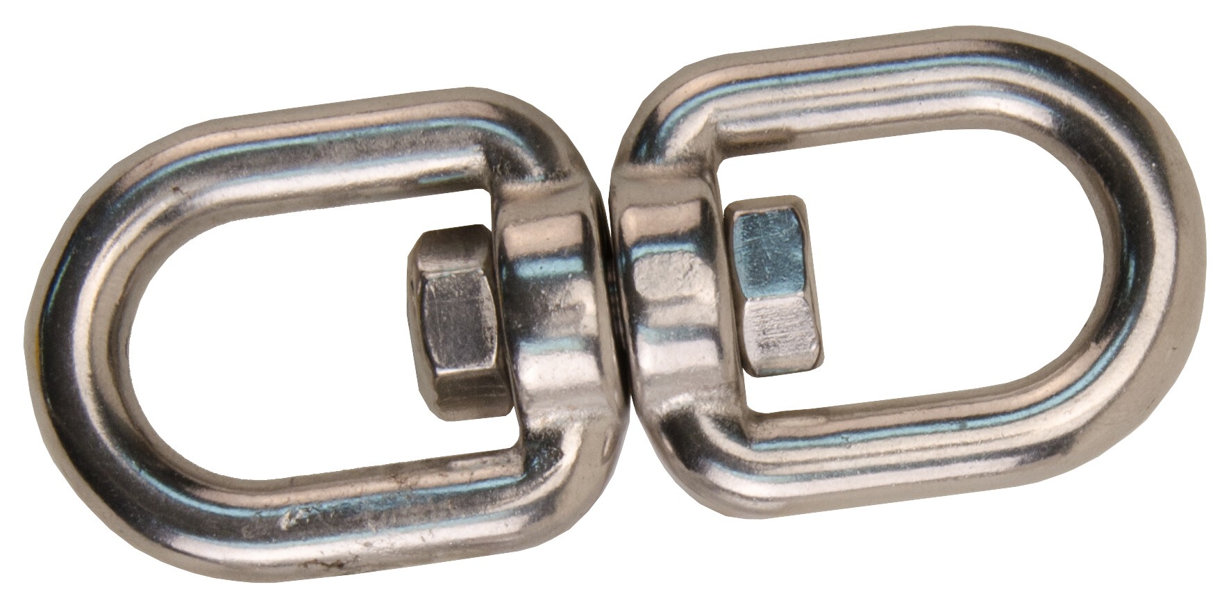 5/16 in 1100 lb Stainless Steel Eye & Eye Swivel 5/16 in 1100 lb Stainless Steel Eye & Eye Swivel