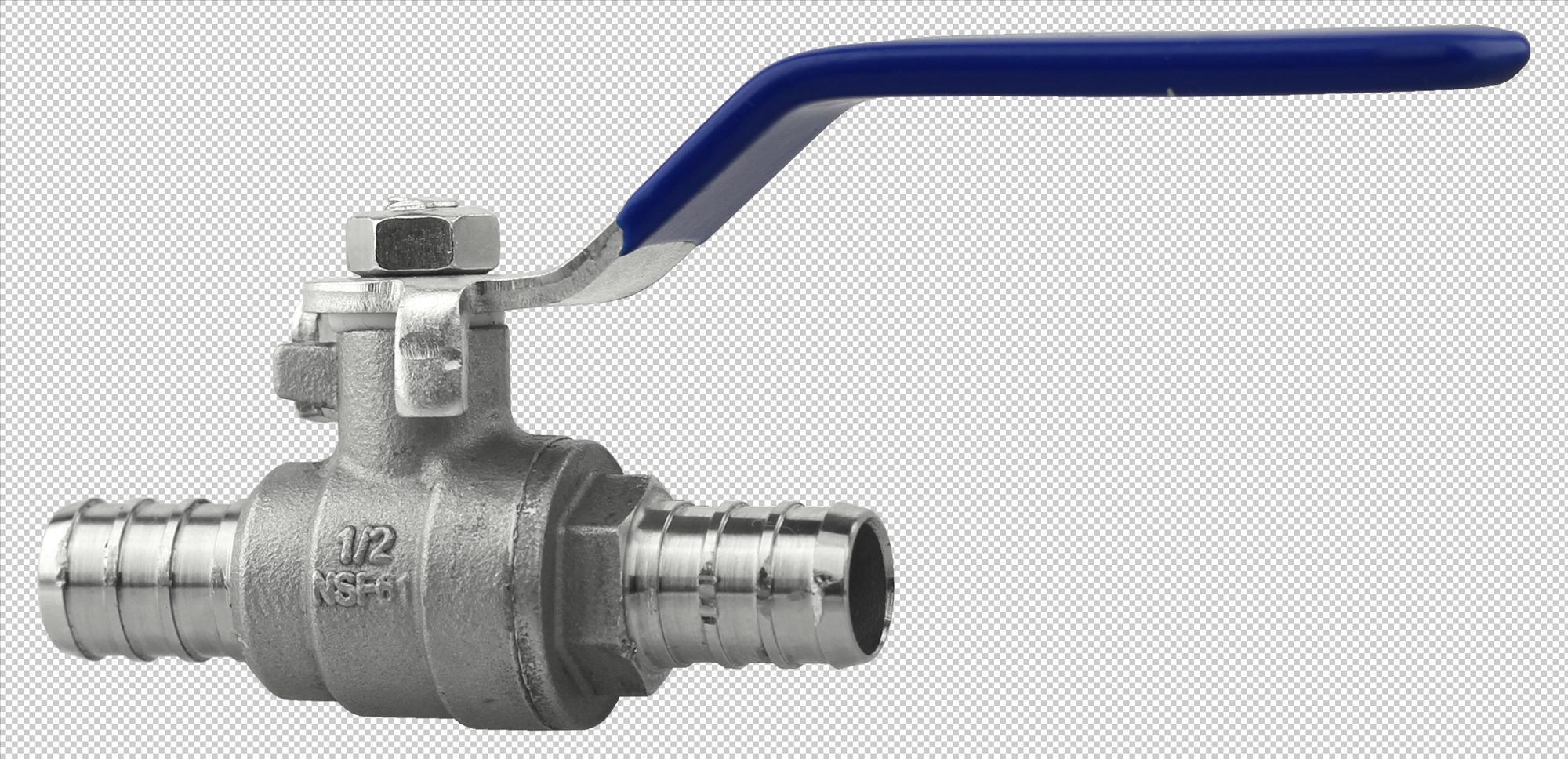 Boshart Industries 1/2 in Crimp PEX 600 psi CWP Ball Valve