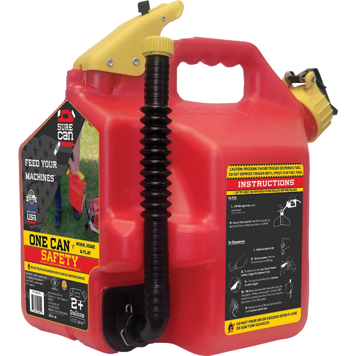 2 Gallon Gasoline Containers Wallpaper 8k