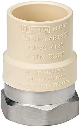 1 in FPT CPVC Transition Adapter