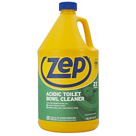 Zep ZUATB128 Toilet Bowl Cleaner, 1 gal, Liquid, Fresh Wintergreen