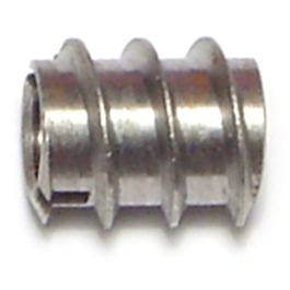 Midwest Fastener Insert Nut Plain, 1/4-20 x 1/2