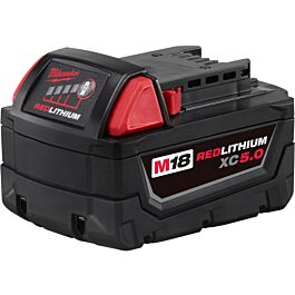 Milwaukee M18™ REDLITHIUM™ XC 5.0Ah Extended Capacity Battery