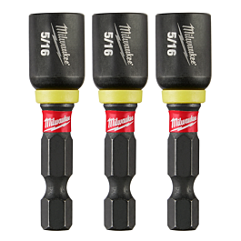 Milwaukee SHOCKWAVE™ Impact Duty Magnetic Nut Driver (3pk) 5/16 in