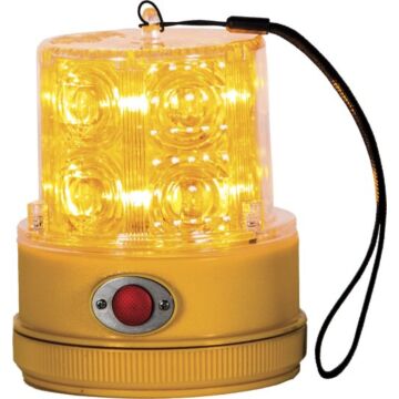 Buyers Products SL475A 4.75 in Height Magnetic Amber Portable Magnetic Beacon Light