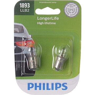 Philips 1893LLB2 14 V T3 1/4 Clear Miniature Lamp