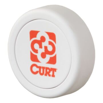 Curt 51189 1-1/8 in Diameter Plastic Clear Manual Override Button Electric Trailer Brake Controller