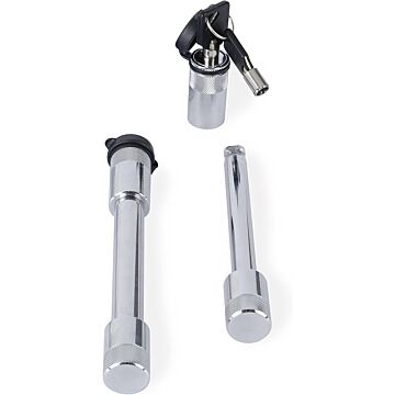 Fastway Trailer Products 86-00-3660 2 in & 2-1/2 in Receiver Barrel Style Lock Dual Lock Pack