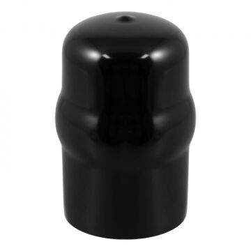 Curt 21800 1-7/8 or 2 in Diameter Balls Rubber/Plastic Black Hitch Receiver Ball Cover