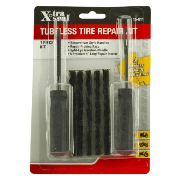31 Inc Xtra Seal® 15-011 9 in 5-1/2 in 1 in Tubeless Tire Repair Kit