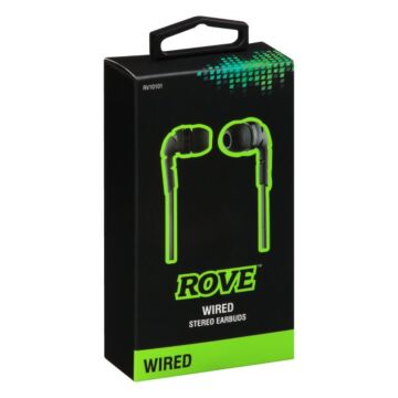 ROVE RV10101 Wired Stereo Earbud