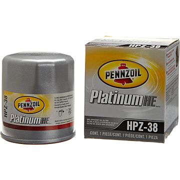 Pennzoil HPZ38 Platinum Spin-On Oil Filter