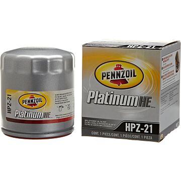 Pennzoil HPZ21 Synthetic Platinum Spin-On Oil Filter