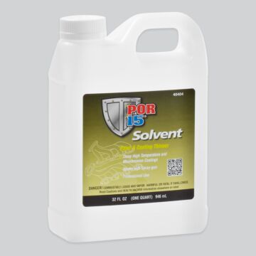 POR-15® 40404 1 qt Liquid Clear Colorless Paint Cleaning Solvent