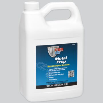 POR-15® 40201 1 gal Liquid Clear Blue Metal Prep Rust Neutralizer