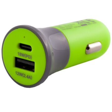 MobileSpec MBSHVDC01 30 W 3.5 in 5.5 in Dual Port DC Car Charger