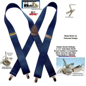 HoldUp® 9902XS 48 in 1-1/2 in X-Back Suspender