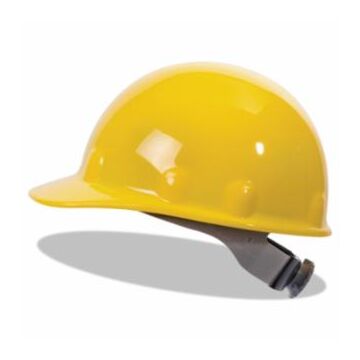 Fibre-Well by Honeywell E2RW02A000 Cap Style Superlectric Thermoplastic Yellow E1 Full Brim Hard Cap