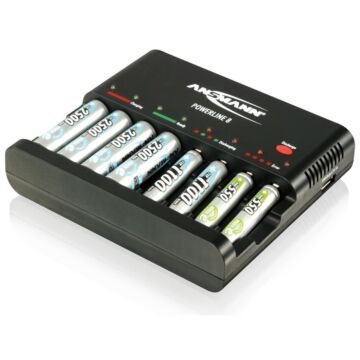 LMS Group ANSMANN® 5707132 NiCd/NiMH AA & AAA Battery Speed Charger
