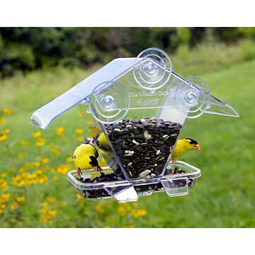 Aspects® 155 0.75 qt Plastic Window Cafe Bird Feeder