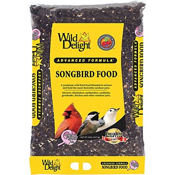 D & D Commodities Wild Delight® 377200 20 lb Poly Bag Artificial Songbird Wild Bird Food