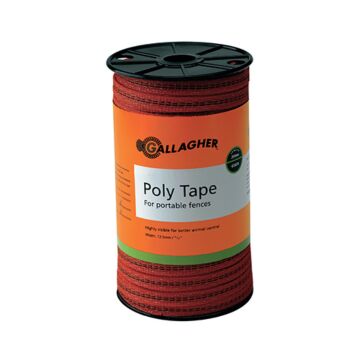 Gallagher G62314 8500 Ohms/km Orange Tape Electric Fencing